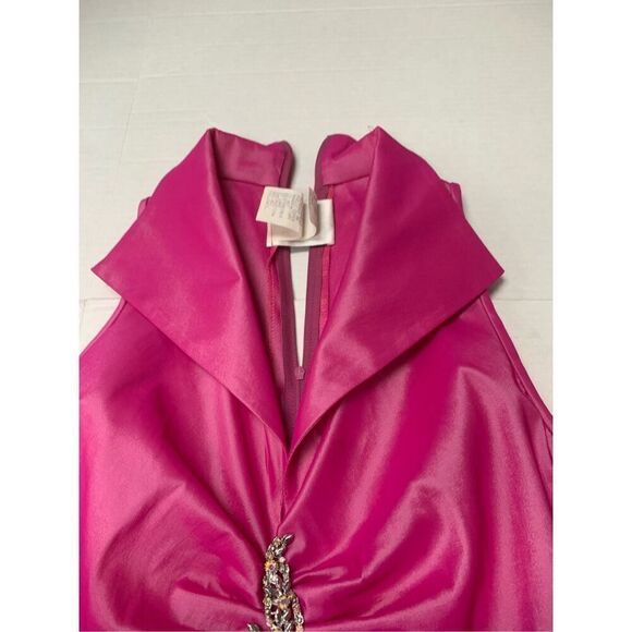 Vintage Fuschia Gown - Picture 5 of 12